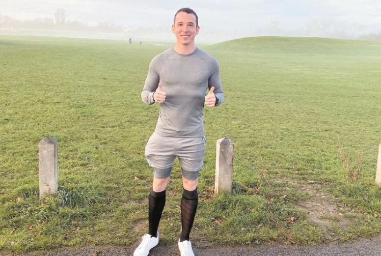 Burnham man takes on ultra-marathon to fundraise for teenager battling cancer