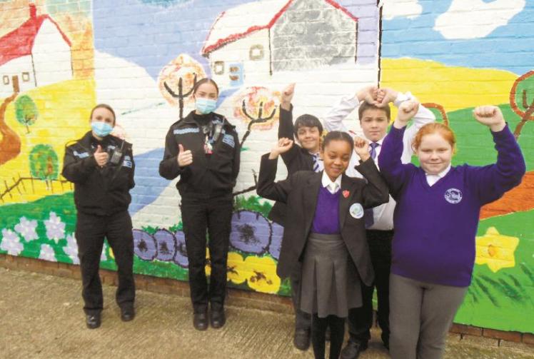 Colnbrook pupils selected for Thames Valley 'mini police' volunteering