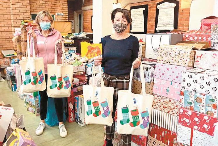 Hurst children's charity support more than 1,000 children with Christmas stockings