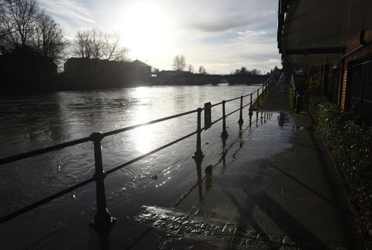 River levels 'falling' after heavy rain hits Royal Borough