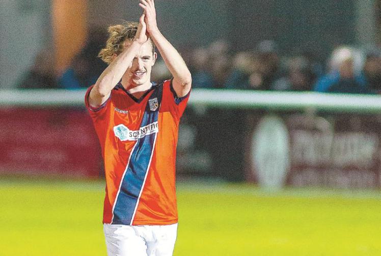 Slough Town sign defender Freddie Grant from Bath City