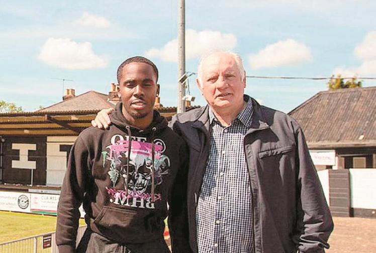 Dylan Asonganyi is 'excited' to work with Alan Devonshire at Maidenhead United