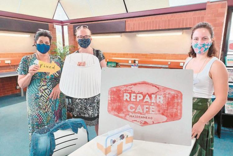 Repair Cafe in Maidenhead Library teaches make-do-and-mend