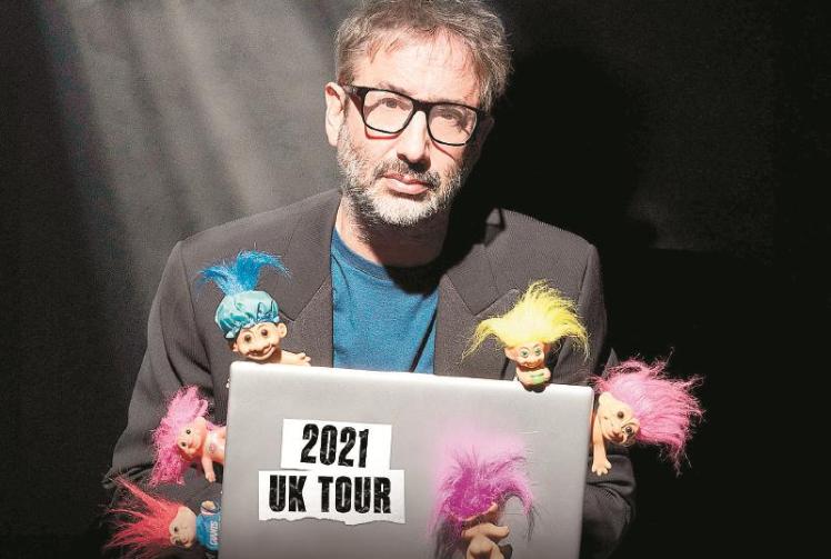 David Baddiel at the Wycombe Swan: 'Part stand-up comedy, part TED Talk'