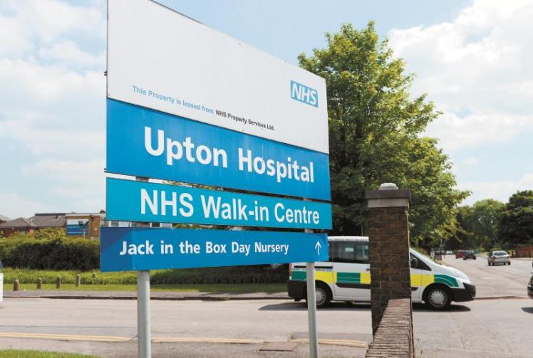Call to reopen Upton Hospital's minor injuries walk-in centre