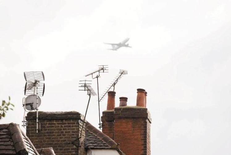 Windsor resident 'struck by human waste from aeroplane' whilst in garden, meeting told