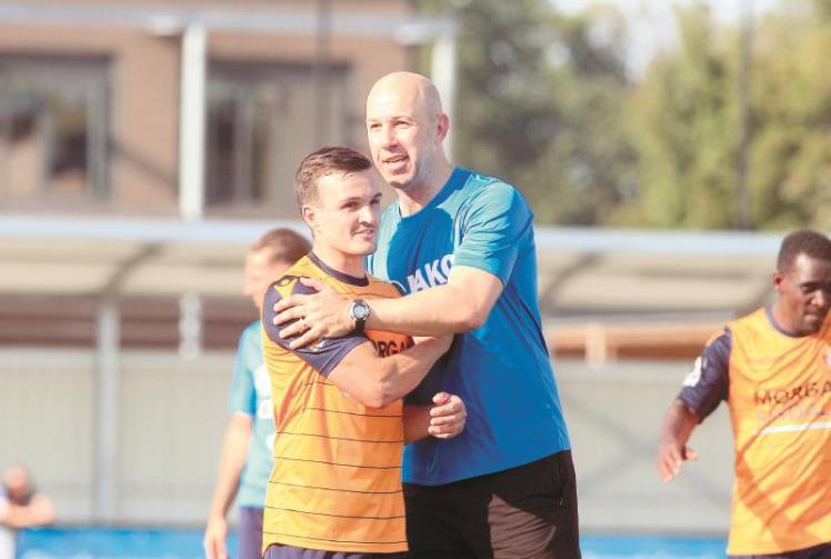 Football round-up: Warren Harris on target as Rebels go four matches unbeaten