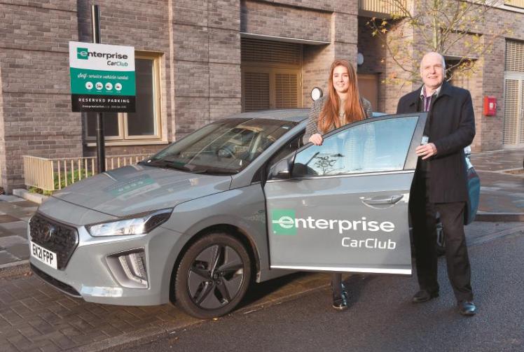 Maidenhead's first 'car club' launched at regeneration scheme