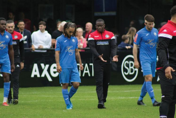 Dzimba's debut is the silver lining from Marlow FC's Velocity Trophy exit