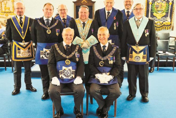Maidenhead figure reaches 50 years with Berkshire Freemasons