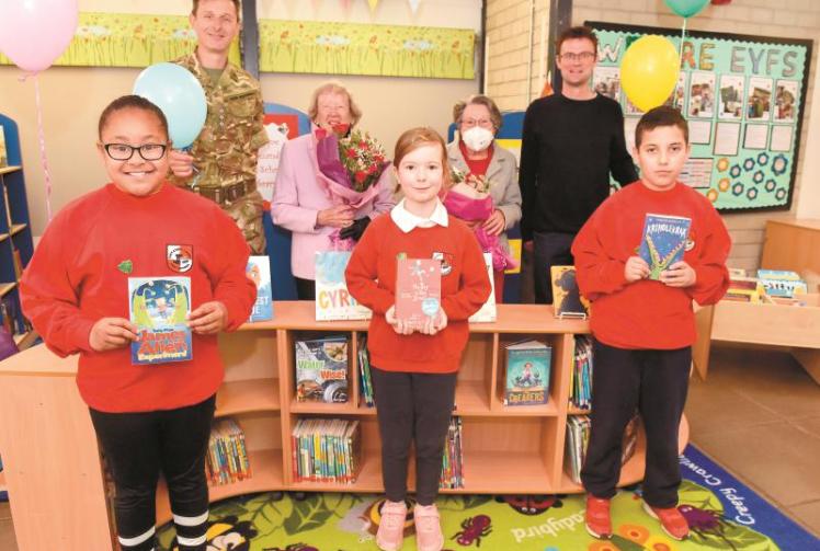 Alexander First School opens newly transformed library