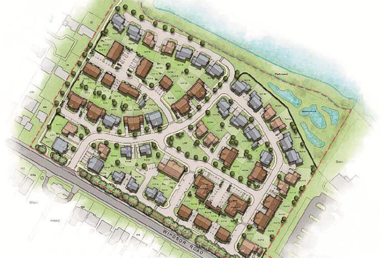 Refusal recommended for 100 homes next to Thames Hospice