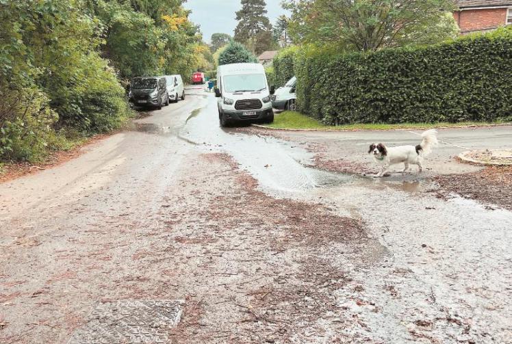 Water company criticised after burst water main takes six days to repair