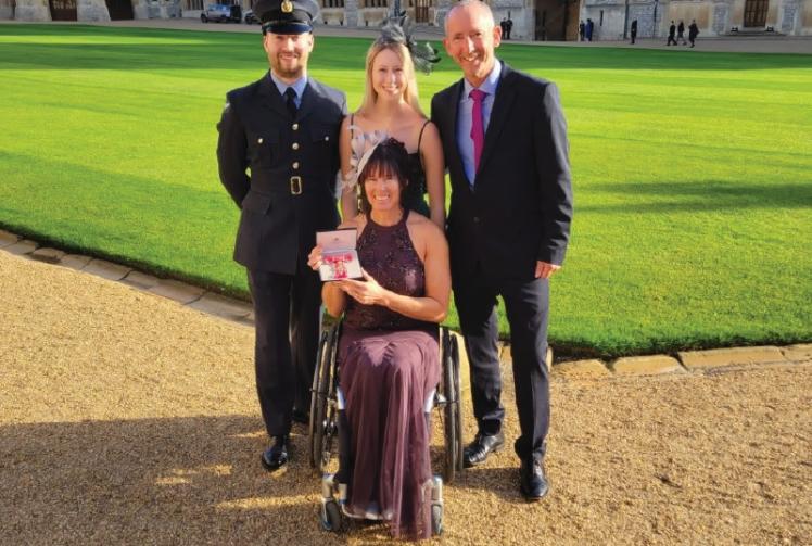 Maidenhead's inspirational Paralympian Jeanette Chippington awarded OBE