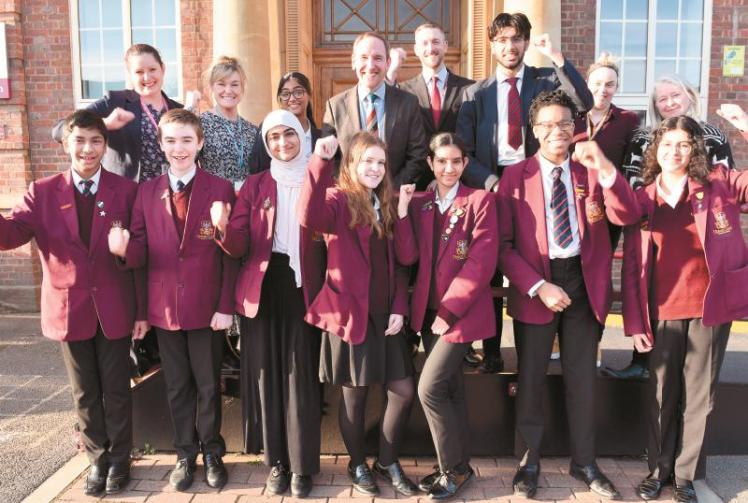 Upton Court Grammar School rated Outstanding by Ofsted