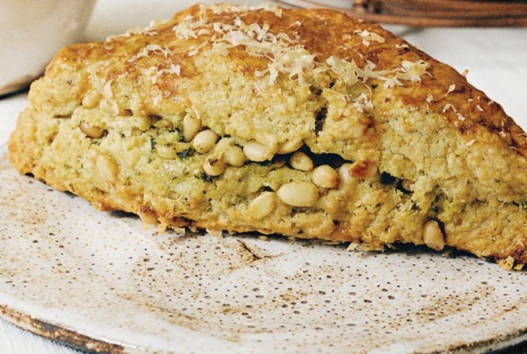 Recipe Zone: Basil, parmesan and pine nut scones