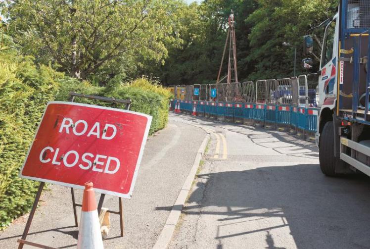 Thames Water apologises over collapsed sewer in Marlow