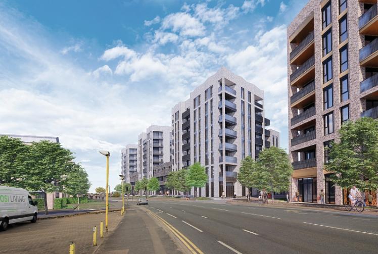 Developer looking to build 291 homes in Bath Road apartment blocks