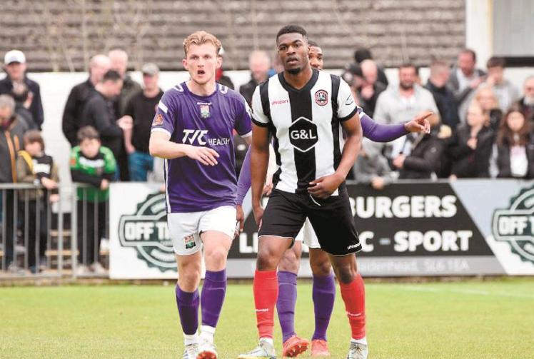 Emile Acquah departs Maidenhead United for a return to league football with Barrow