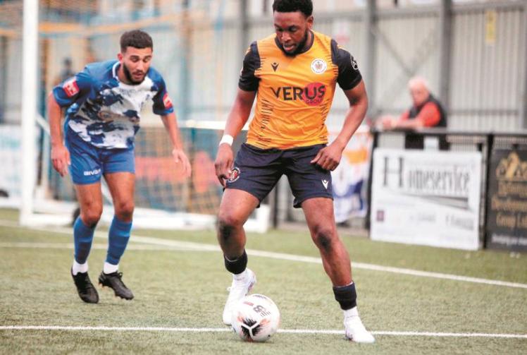 Chris Winton says his short time at Slough Town has been a 'whirlwind'