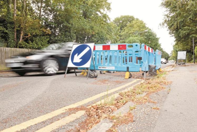 Explanation for Bath Road barriers in place for months Photo 1 of 1 Maidenhead Advertiser