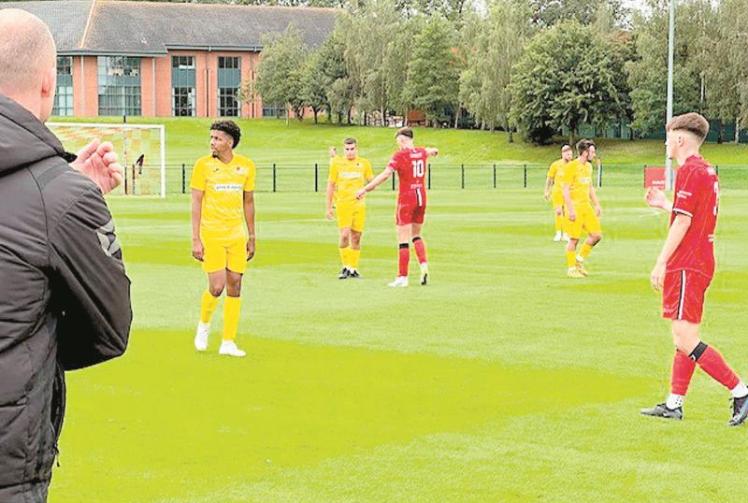 Holyport get the better of Hartpury University in FA Cup clash