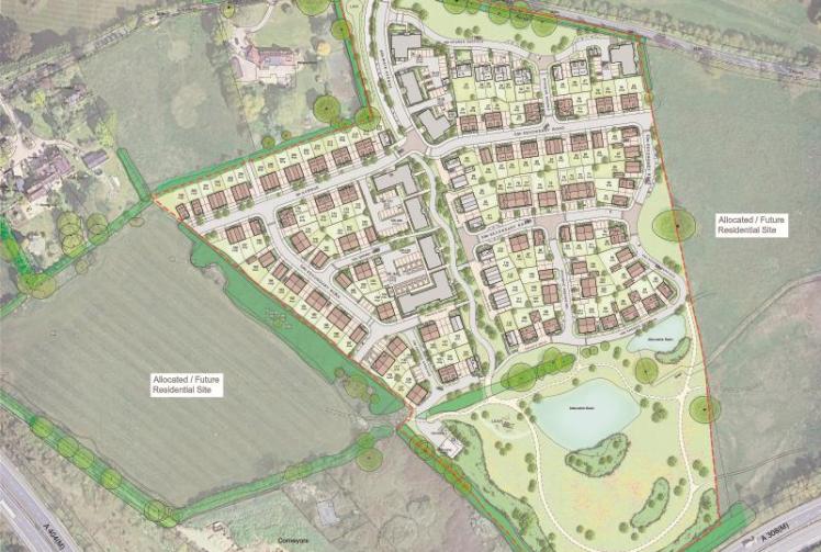 Second refusal recommendation for 215-home Harvest Hill plan