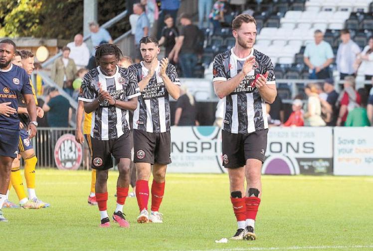 Alan Devonshire felt Maidenhead United were denied a blatant late penalty against Woking