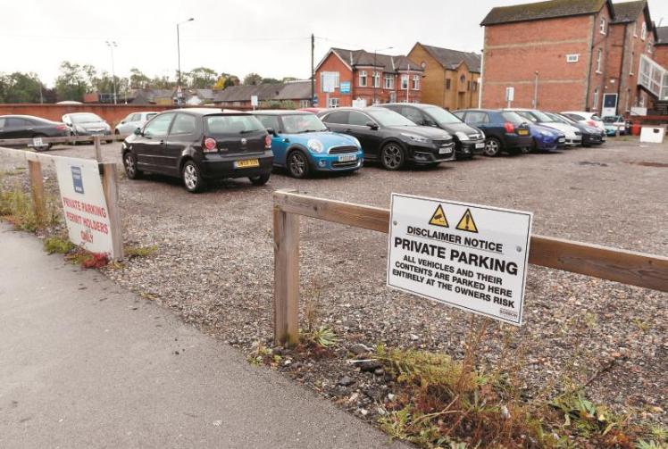 Sweep of fines handed out for parking at former COVID jab parking area