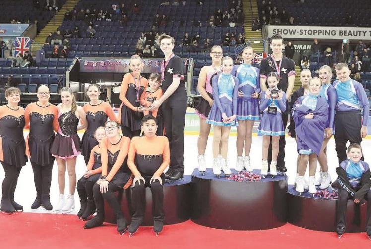SPICE teams sparkle at British Synchronised Skating Championships in Nottingham