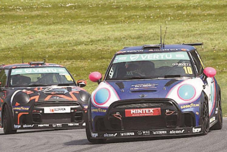 Gravett endures tough weekend behind the wheel for EXCELR8 at Brands Hatch