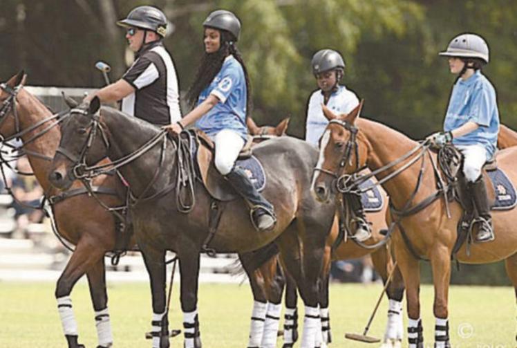 Young people and military veterans compete in 'Power of Polo' charity tournament