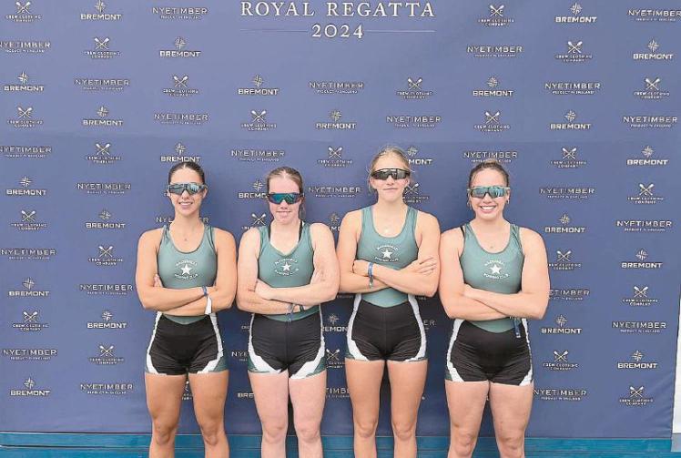 Maidenhead Rowing Club Girls become first female crew to race at Henley Royal Regatta