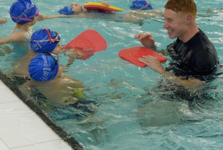 Olympic champion launches 'The Tom Dean Swim Schools' in Maidenhead