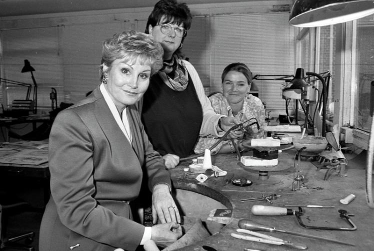 Remember When: Angela Rippon at East Berkshire College