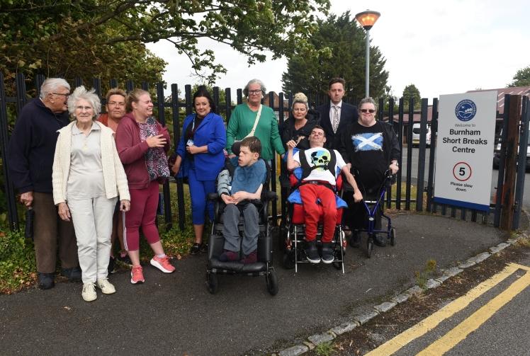 Families and users for Burnham Short Breaks.