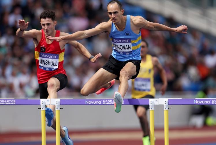 "Be Brave": Donovan's gutsy run sends him through to World Champs semis
