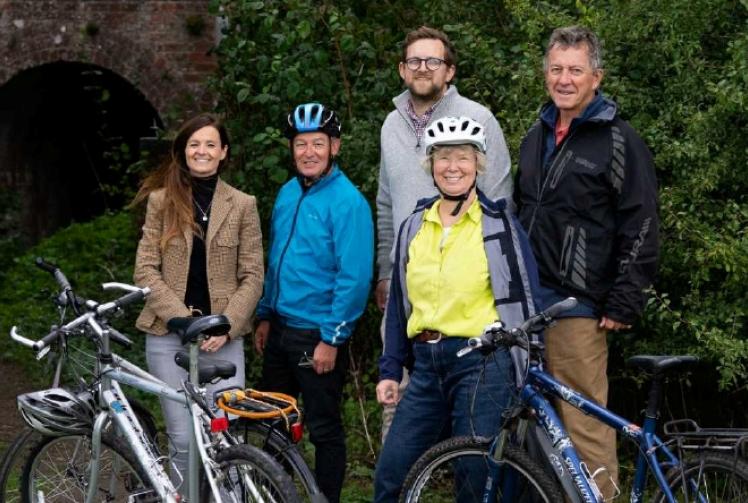 Cyclist launches campaign for safe route through field