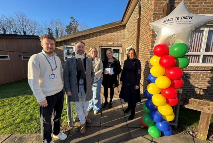 Music groups perform at opening of new music centre at Maidenhead school