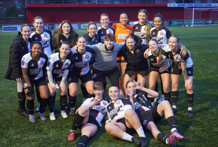 Maidenhead United Women score six at Worthing and soar up to fifth