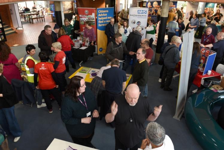 Wellbeing show for older men to take place at Maidenhead Library 