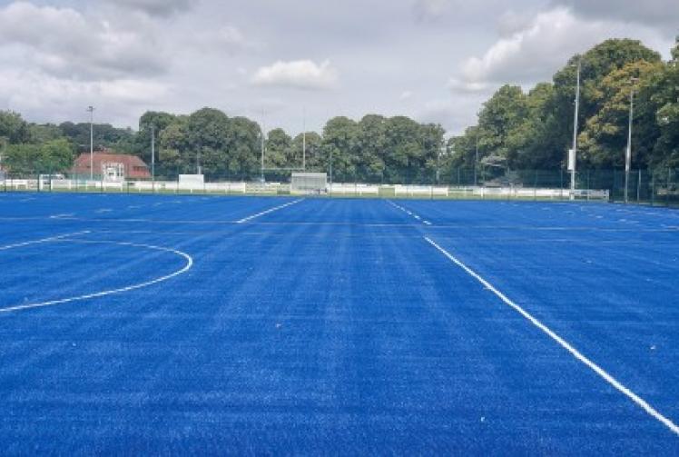 Juniors try out new £150,000 training pitch