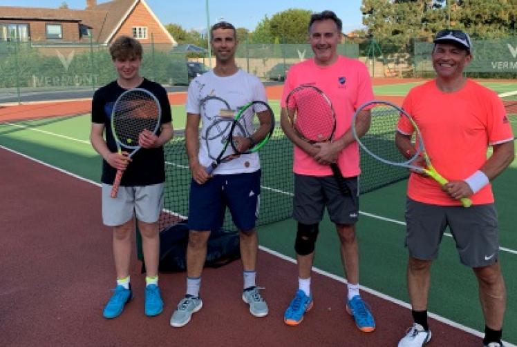 Harrison cruises to singles title with straight sets win, losing just one game