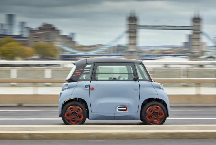 Citroen unveil quirky all-electric Ami 100%