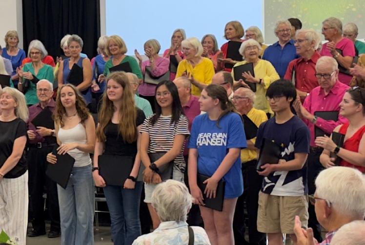 Magical folk music from around the world lifted all our spirits