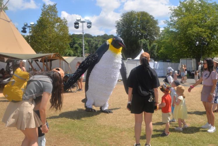 Magic and fascinating machines at festival fun day