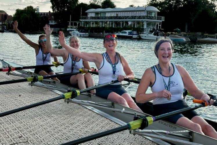 Henley masters crews shine at Town and Visitors’ Regatta