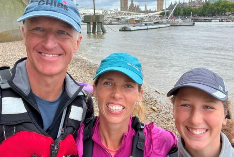 Girl overcomes headwinds in 75-mile kayak challenge