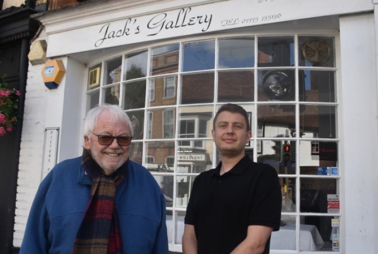 Gallery to stay but owner retires after 14 years