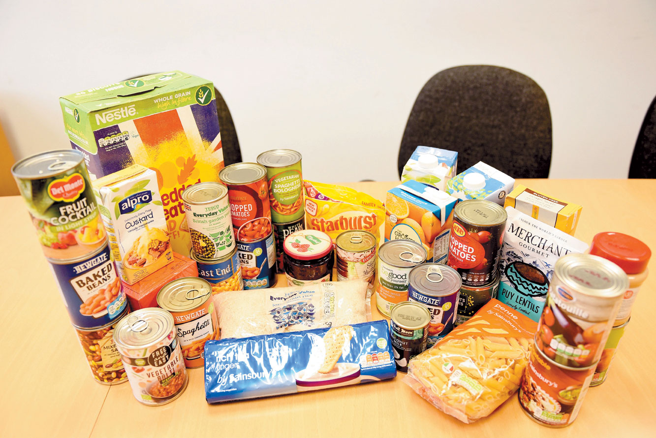 Living on a emergency food parcel from Slough Foodbank Photo 1 of 1 Slough Express